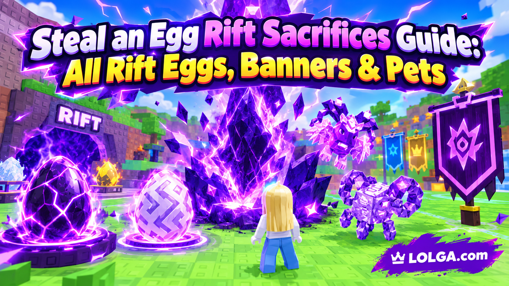 Steal an Egg Rift Sacrifices Guide: All Rift Eggs, Banners & Pets